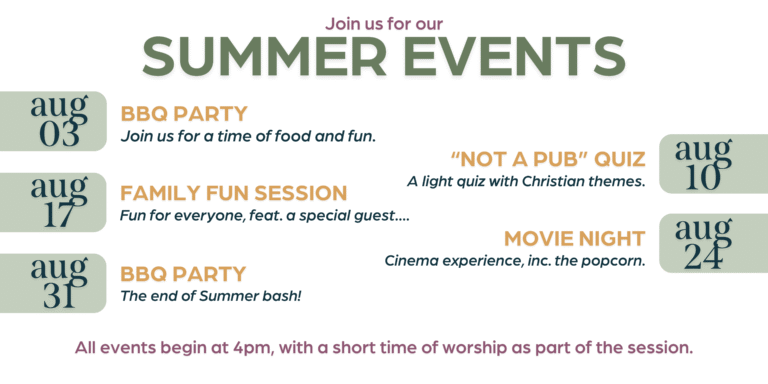 Summer 2025 Events